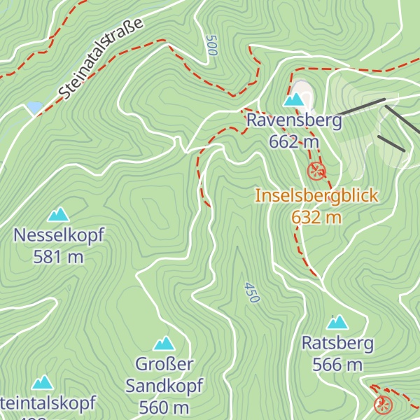 Map of Buchenberghütte