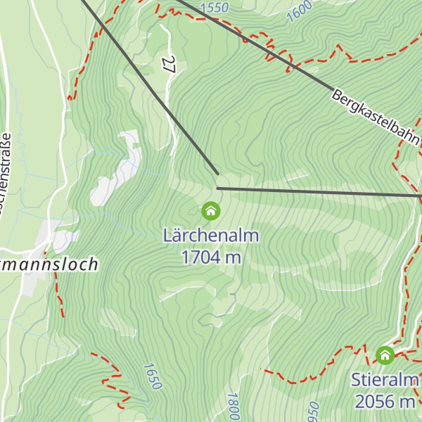 Map of Lärchenalm