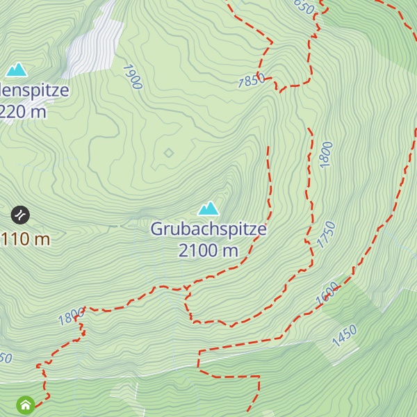 Map of Grubachspitze