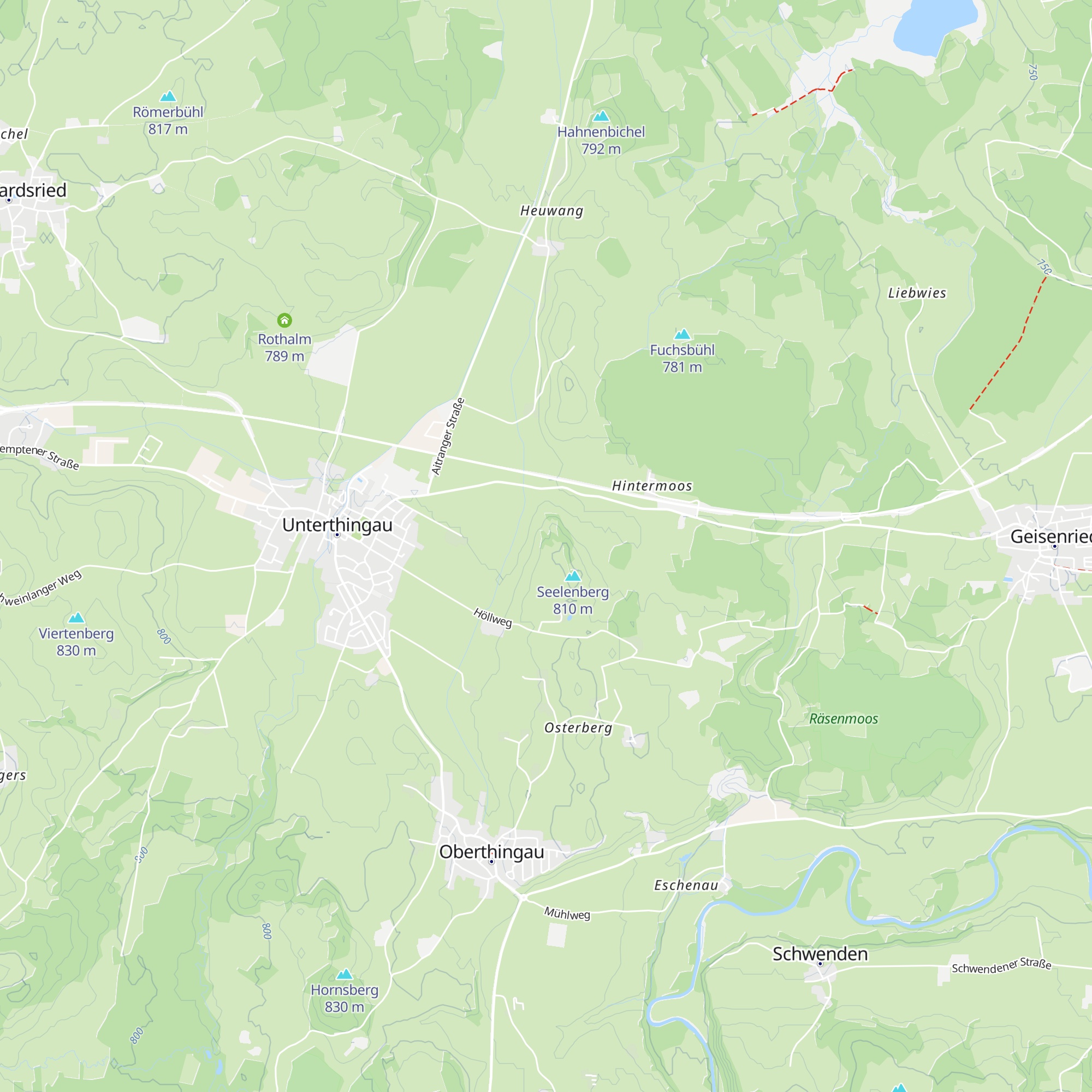 Funkenbauers-Alm map