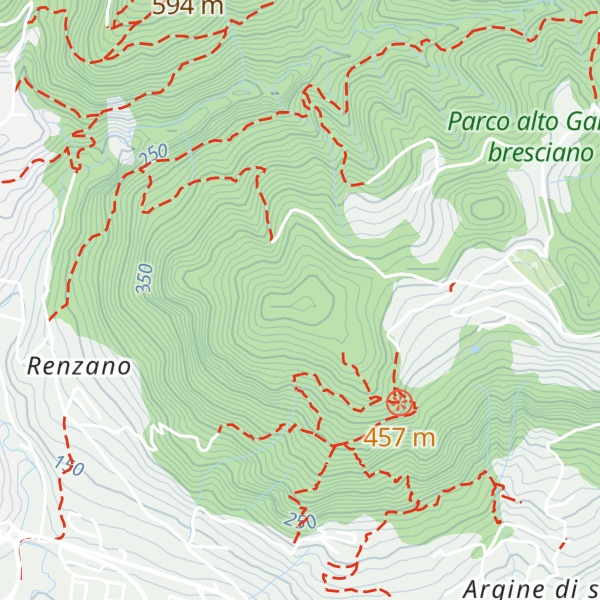 Map of Monte San Bartolomeo