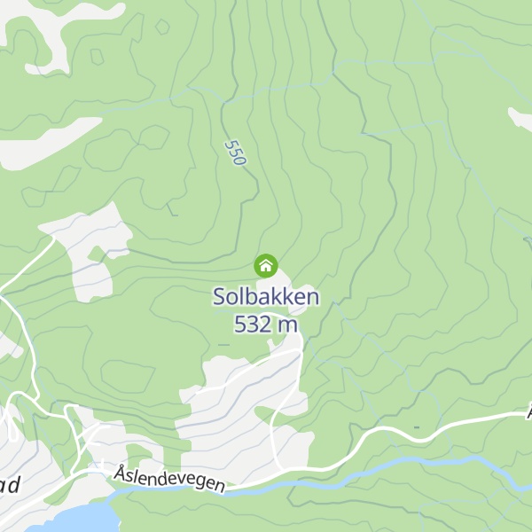 Map of Solbakken
