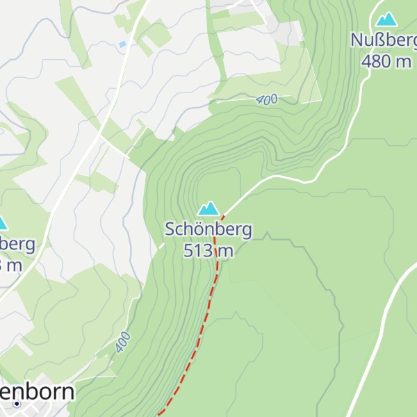 Map of Schönberg
