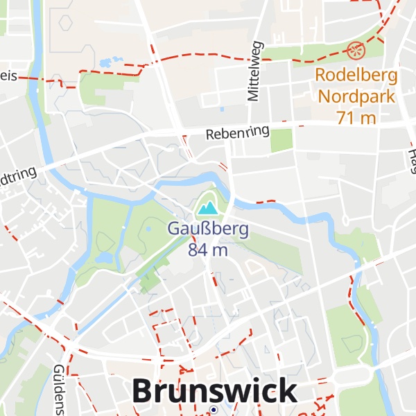 Map of Gaußberg