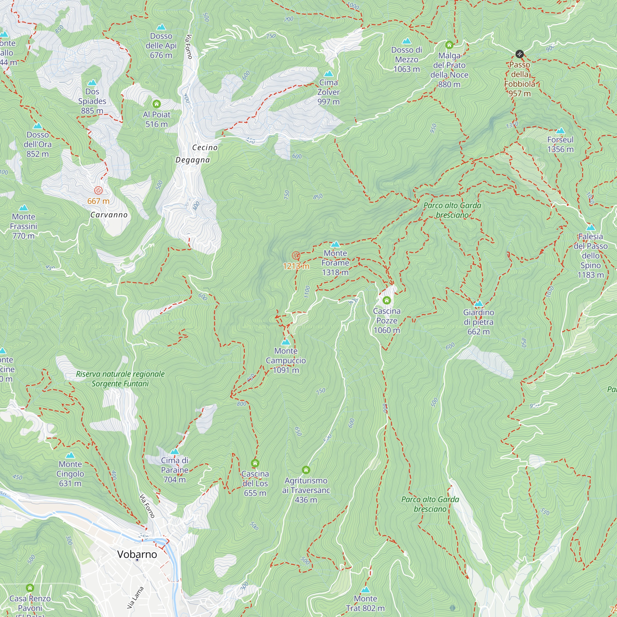 Stalla di Gardoncello map