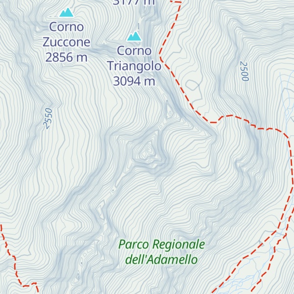 Map of Corno Gioia