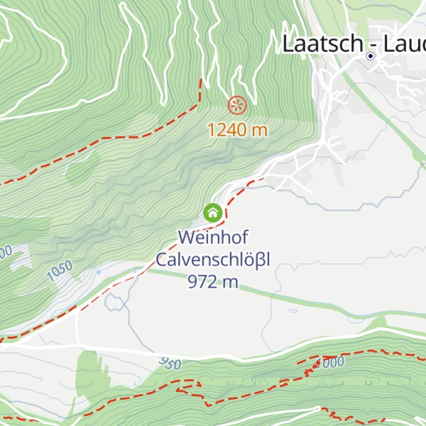 Map of Weinhof Calvenschlöβl