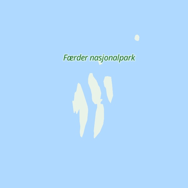 Map of Færder fyr