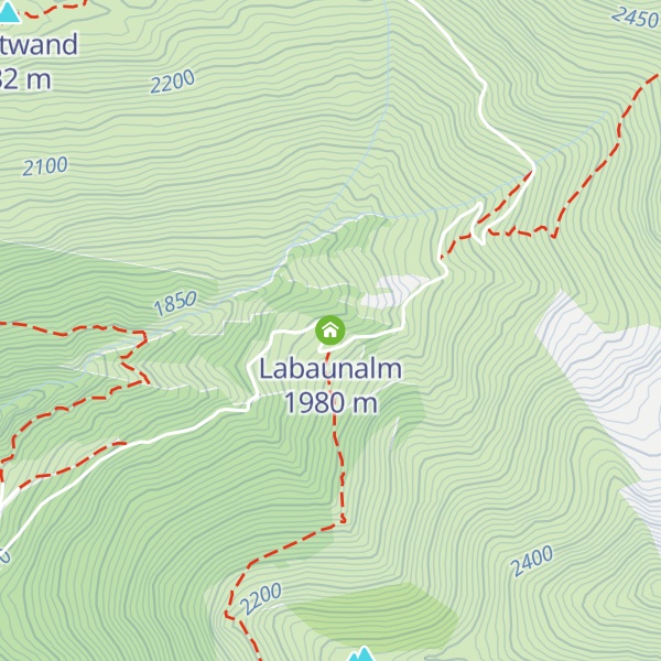 Map of Labaunalm