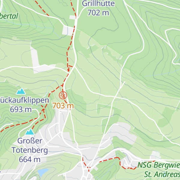 Map of Jordanshöhe