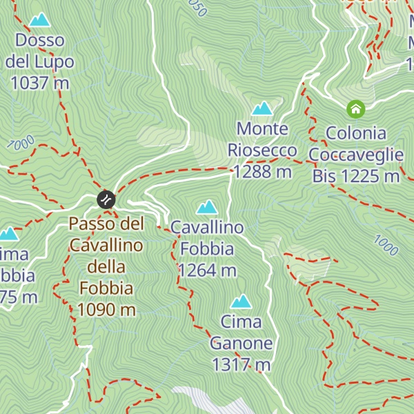 Map of Cavallino Fobbia