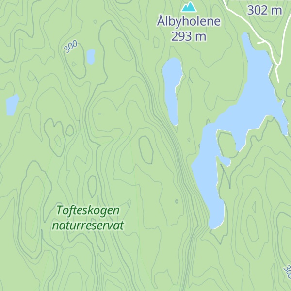 Map of Stikkvannskollen