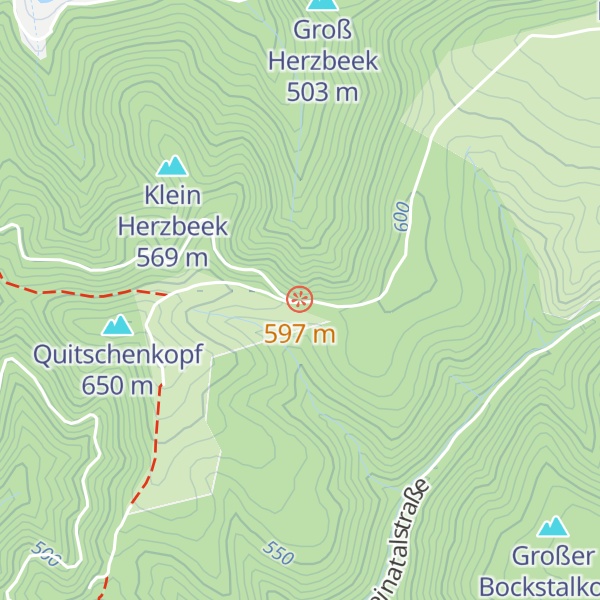 Map of Hassensteinhütte
