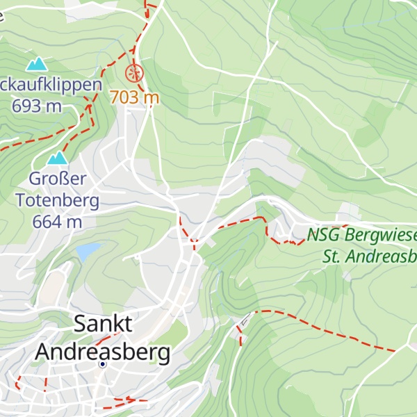Map of Hotel-Pension Jagdhütte