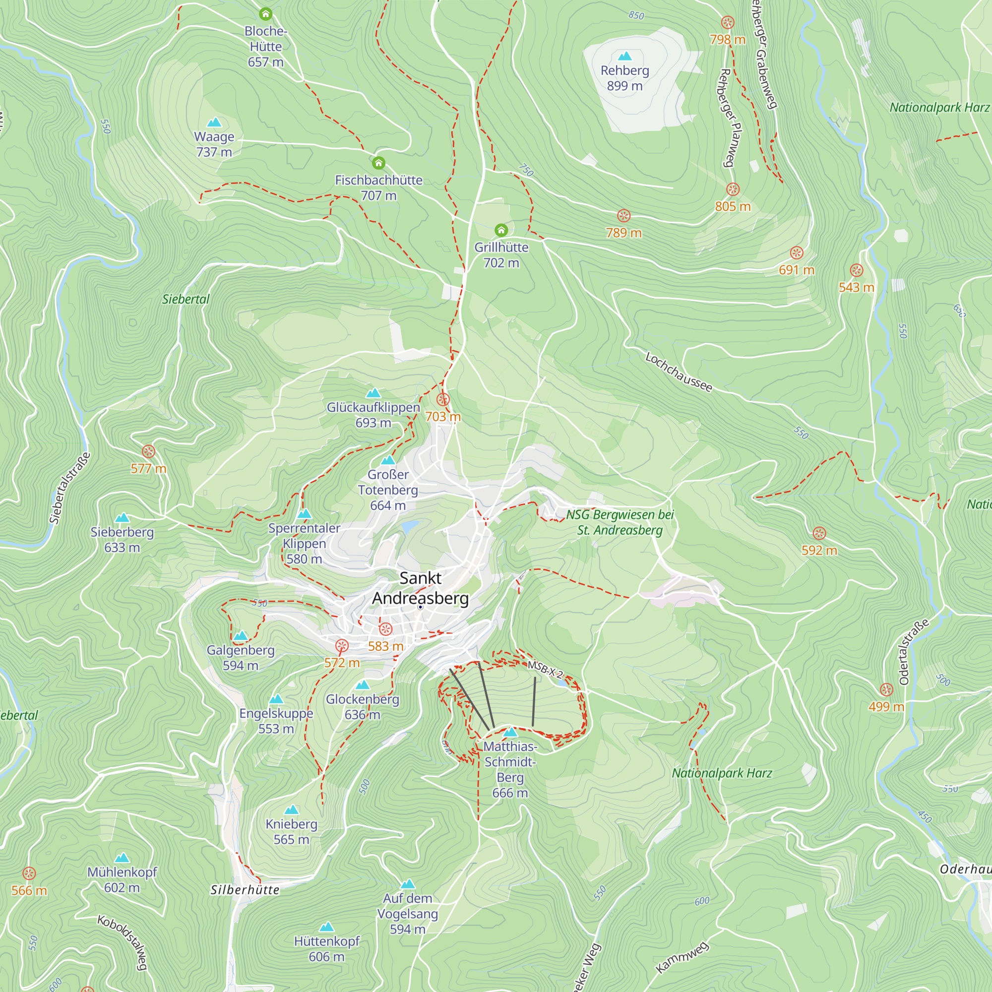 Hotel-Pension Jagdhütte map