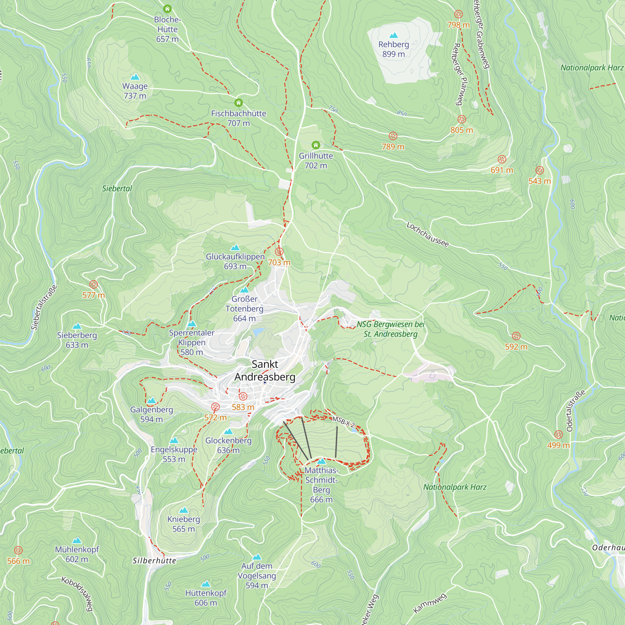 Hotel-Pension Jagdhütte map