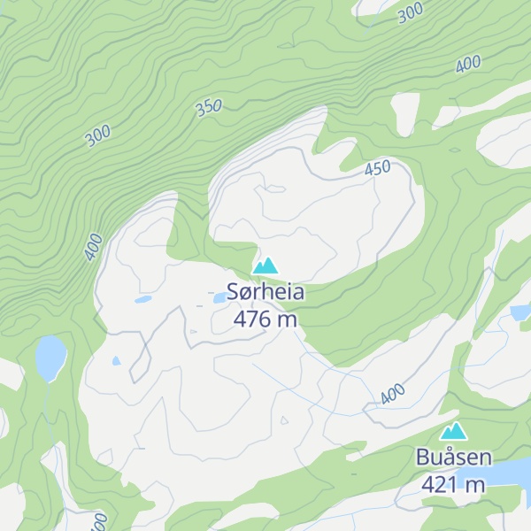 Map of Sørheia