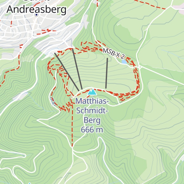 Map of Matthias-Schmidt-Berg