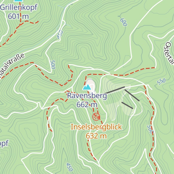 Map of Ravensberg