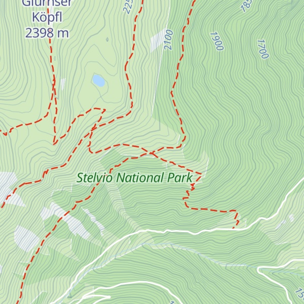 Map of Tschageinhütte