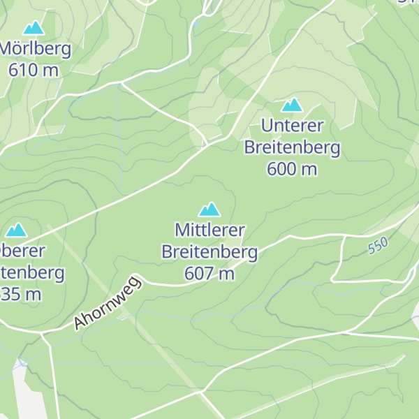 Map of Mittlerer Breitenberg