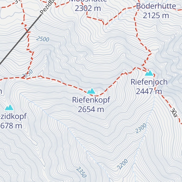 Map of Riefenkopf