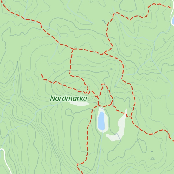 Map of Tjæregrashøgda