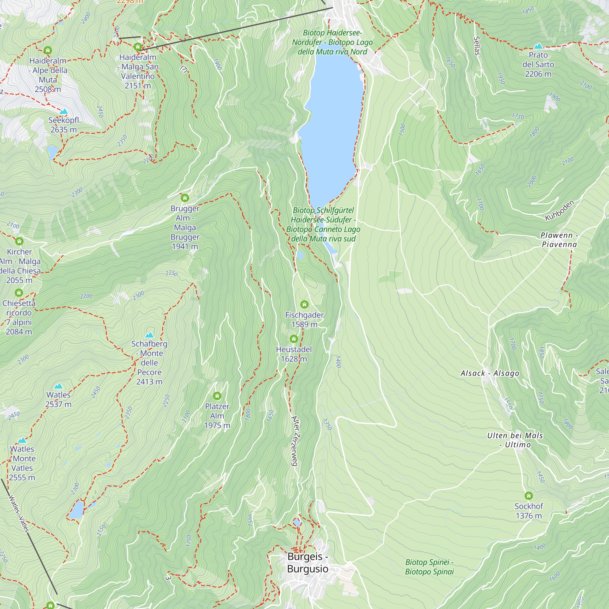Fischgader map
