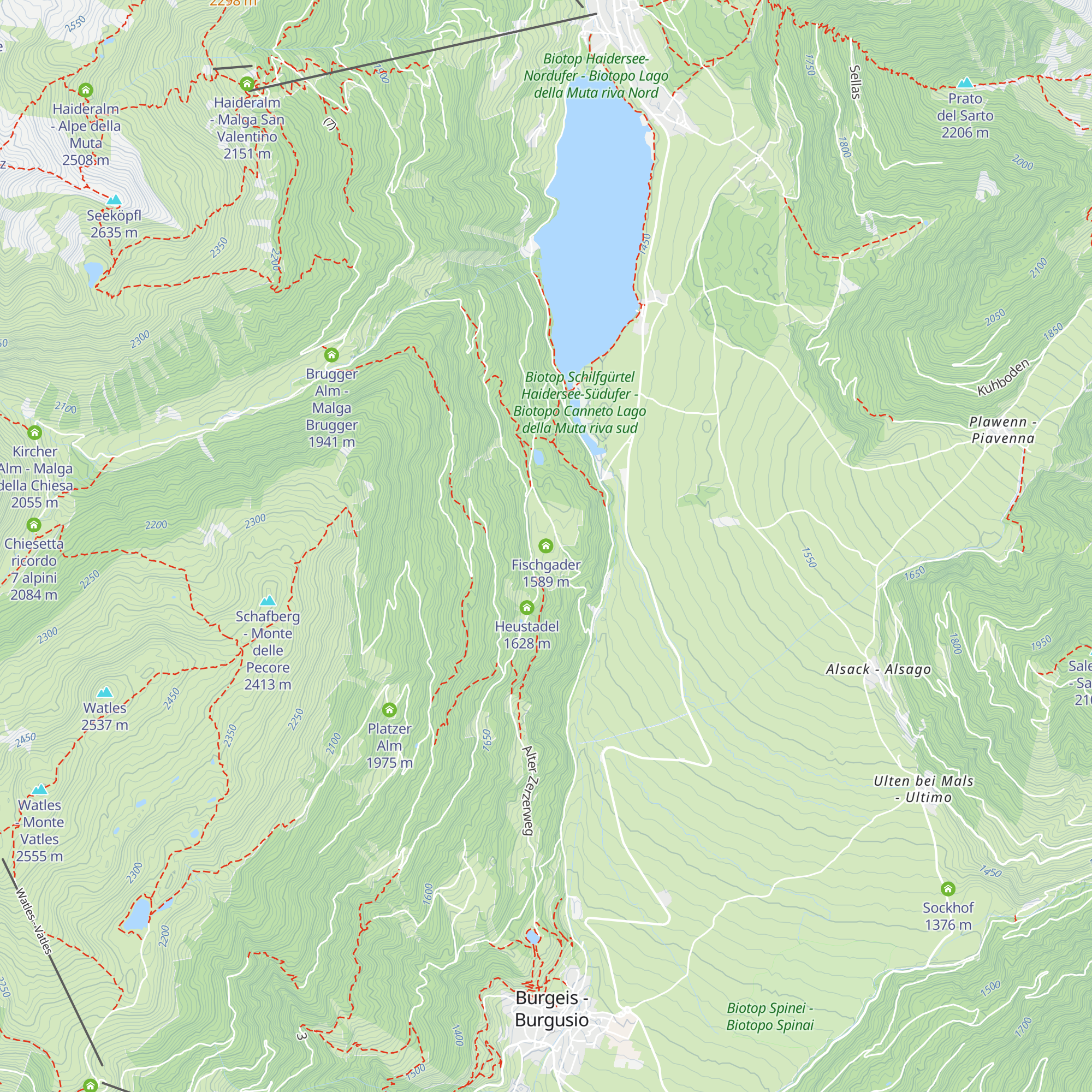 Fischgader map