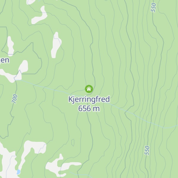 Map of Kjerringfred