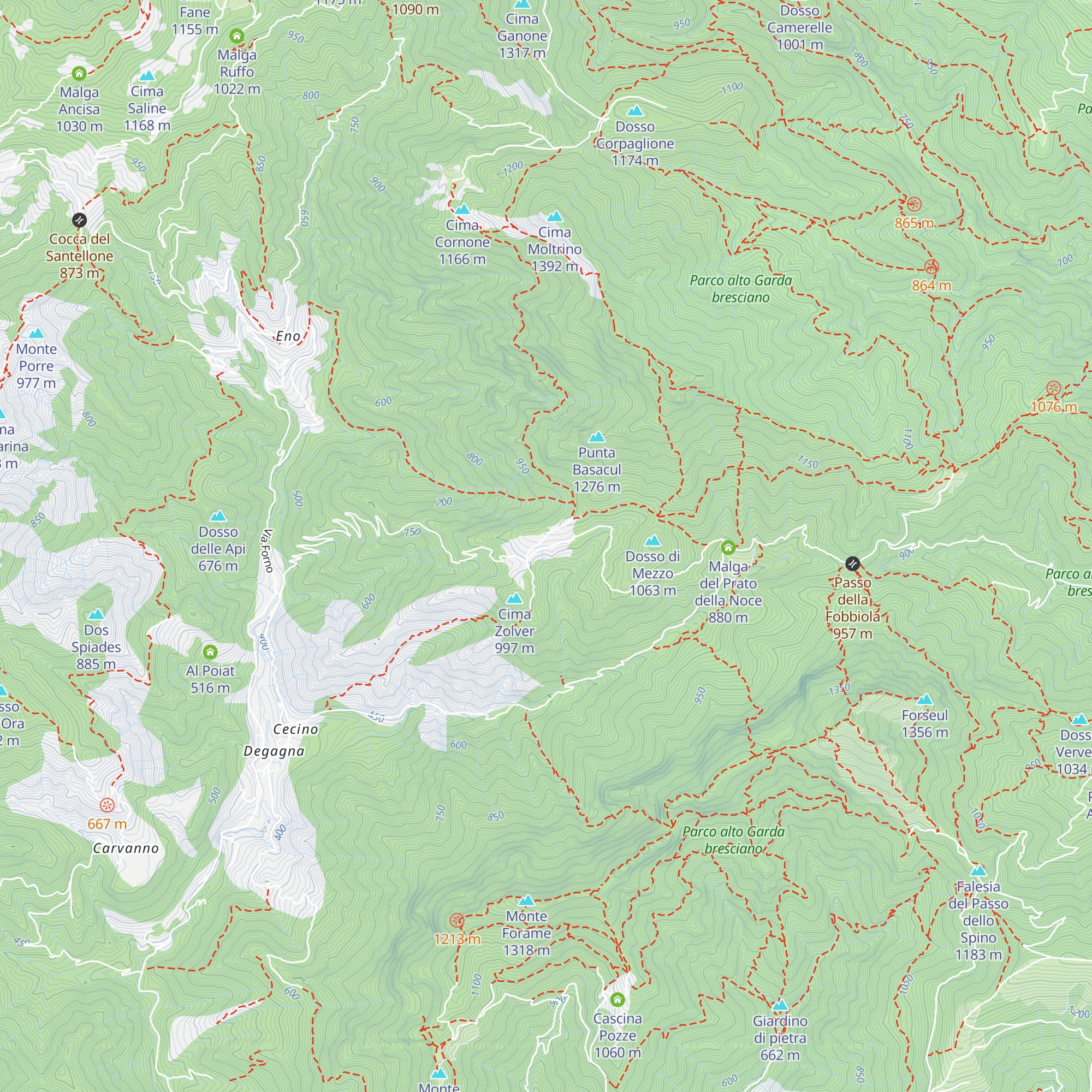Cascina Brasassio map