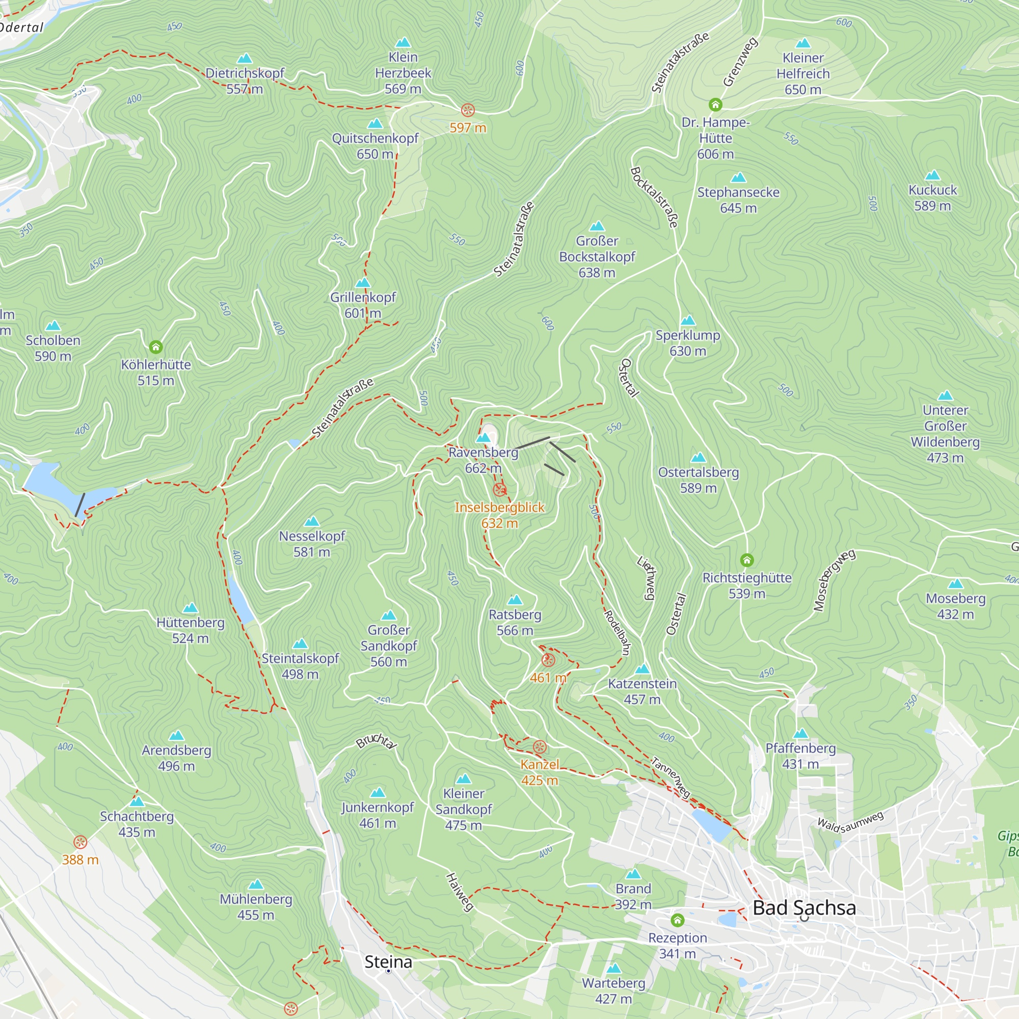 Käthe-Schulken-Hütte map
