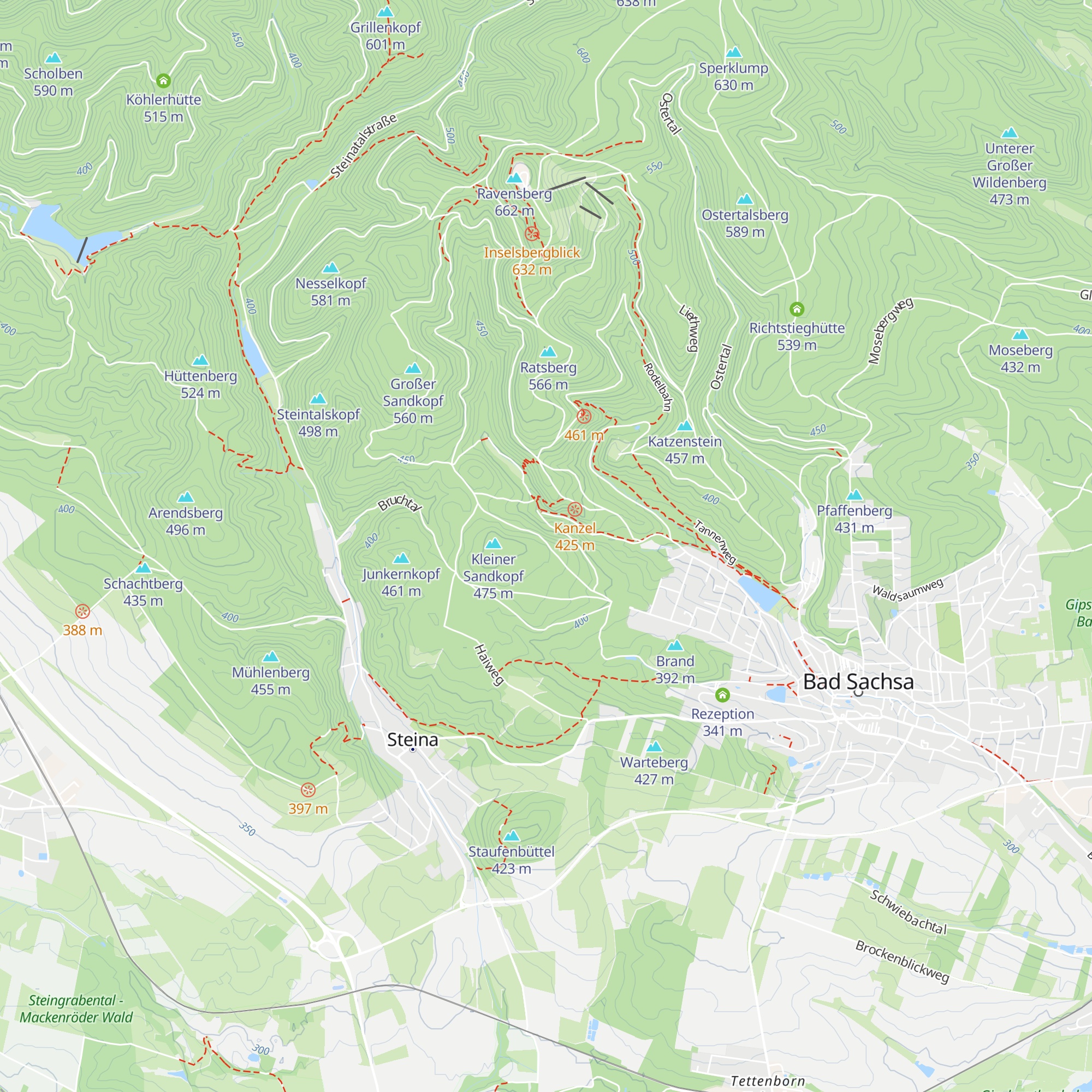 Köhlerhütte map