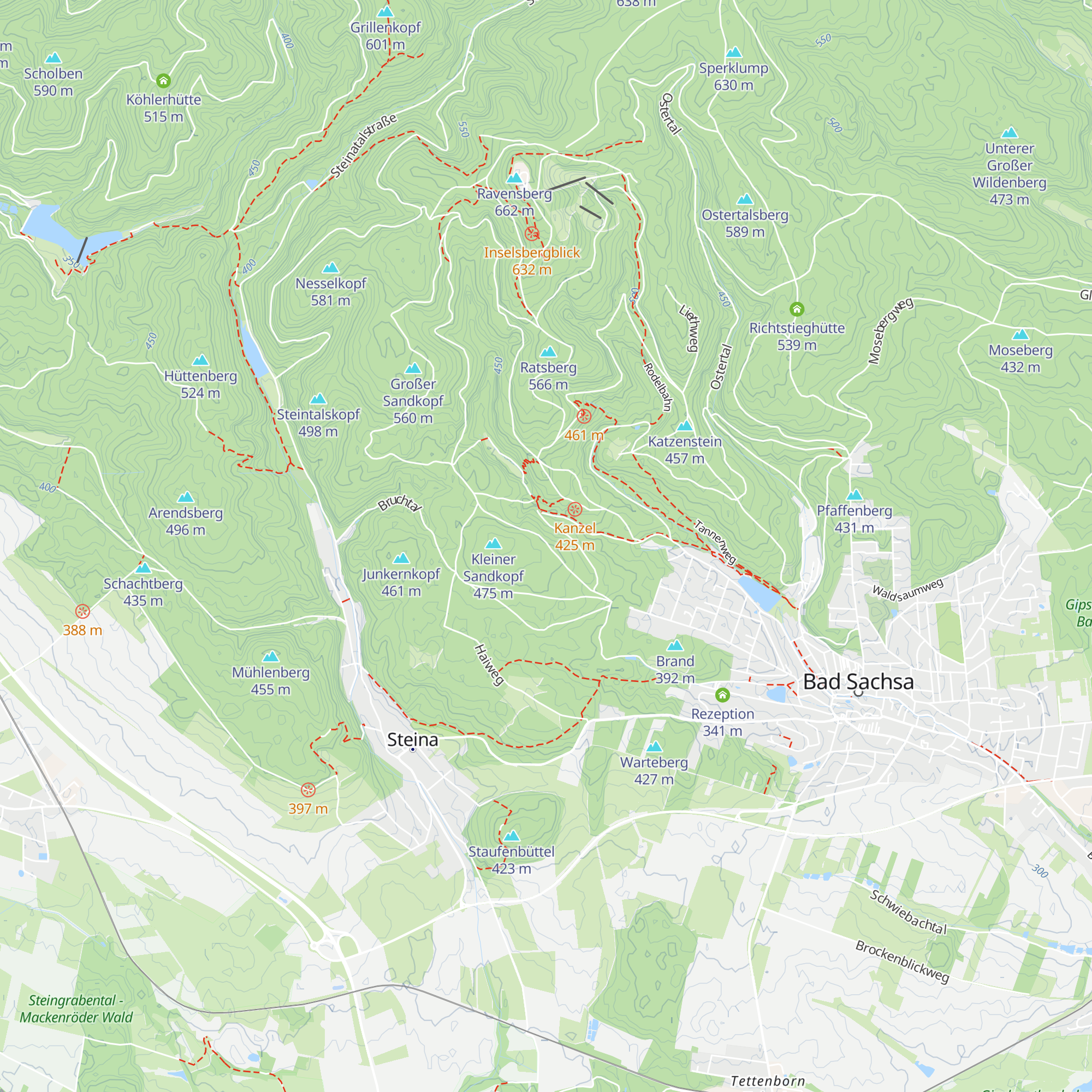 Köhlerhütte map