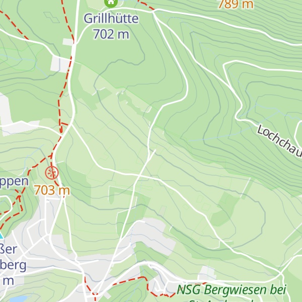 Map of Köhlerhütte