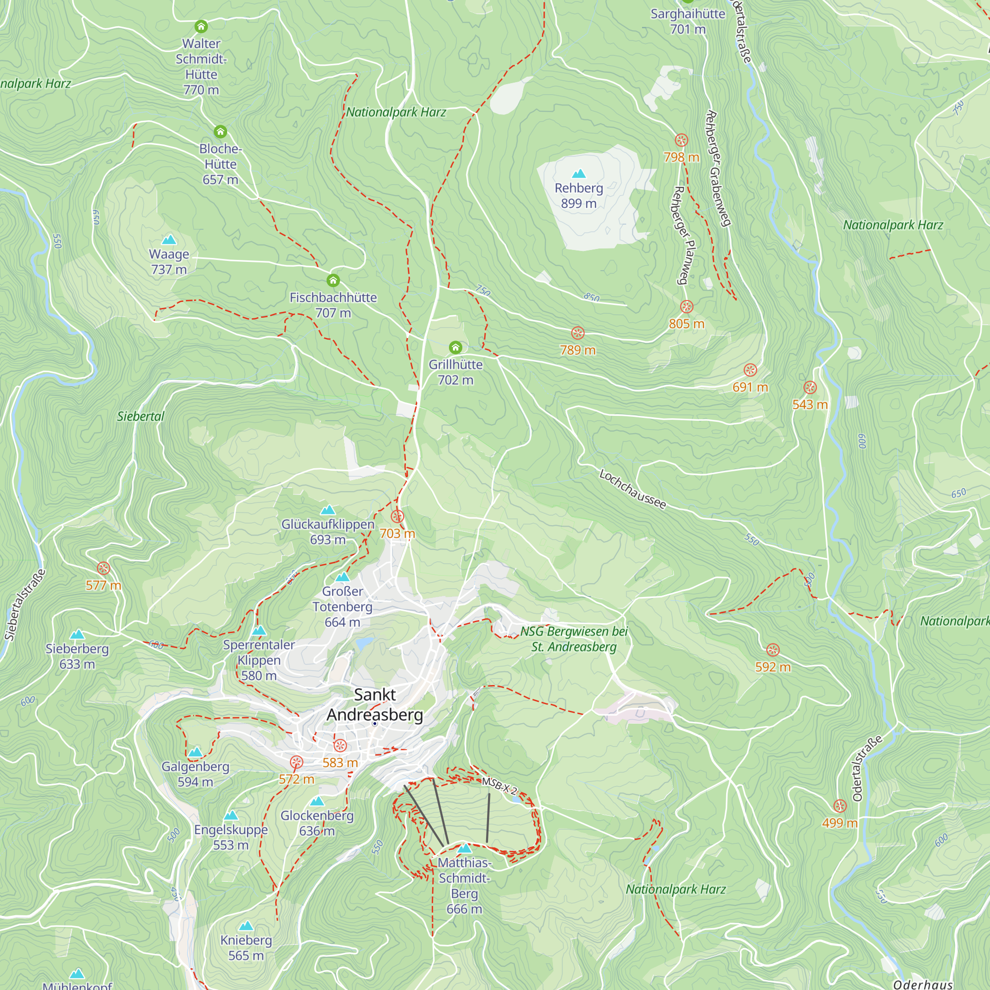 Köhlerhütte map