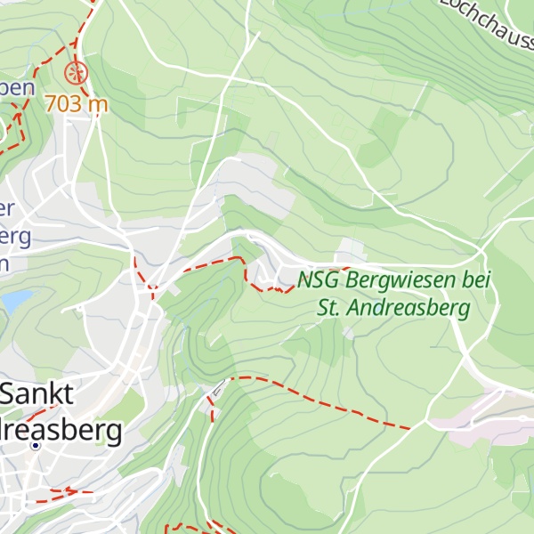 Map of Wolfskuppe