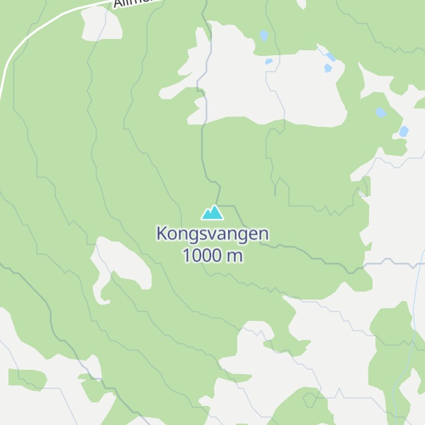Map of Kongsvangen