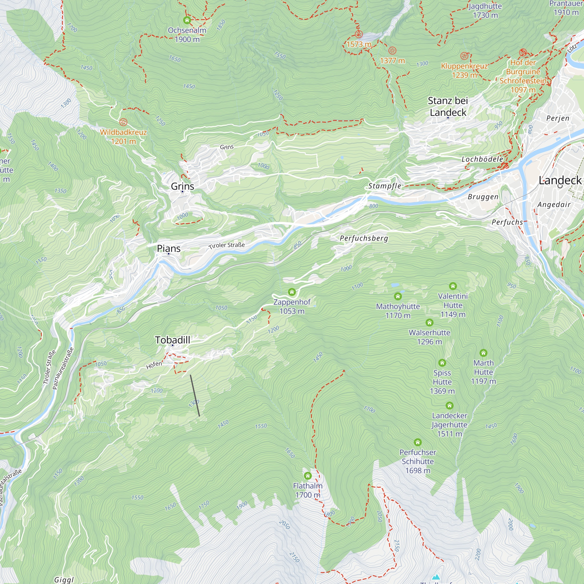 Zappenhof map