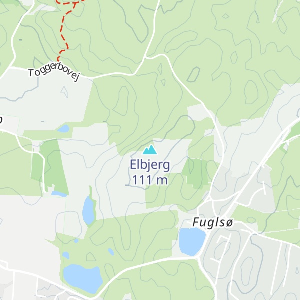 Map of Elbjerg