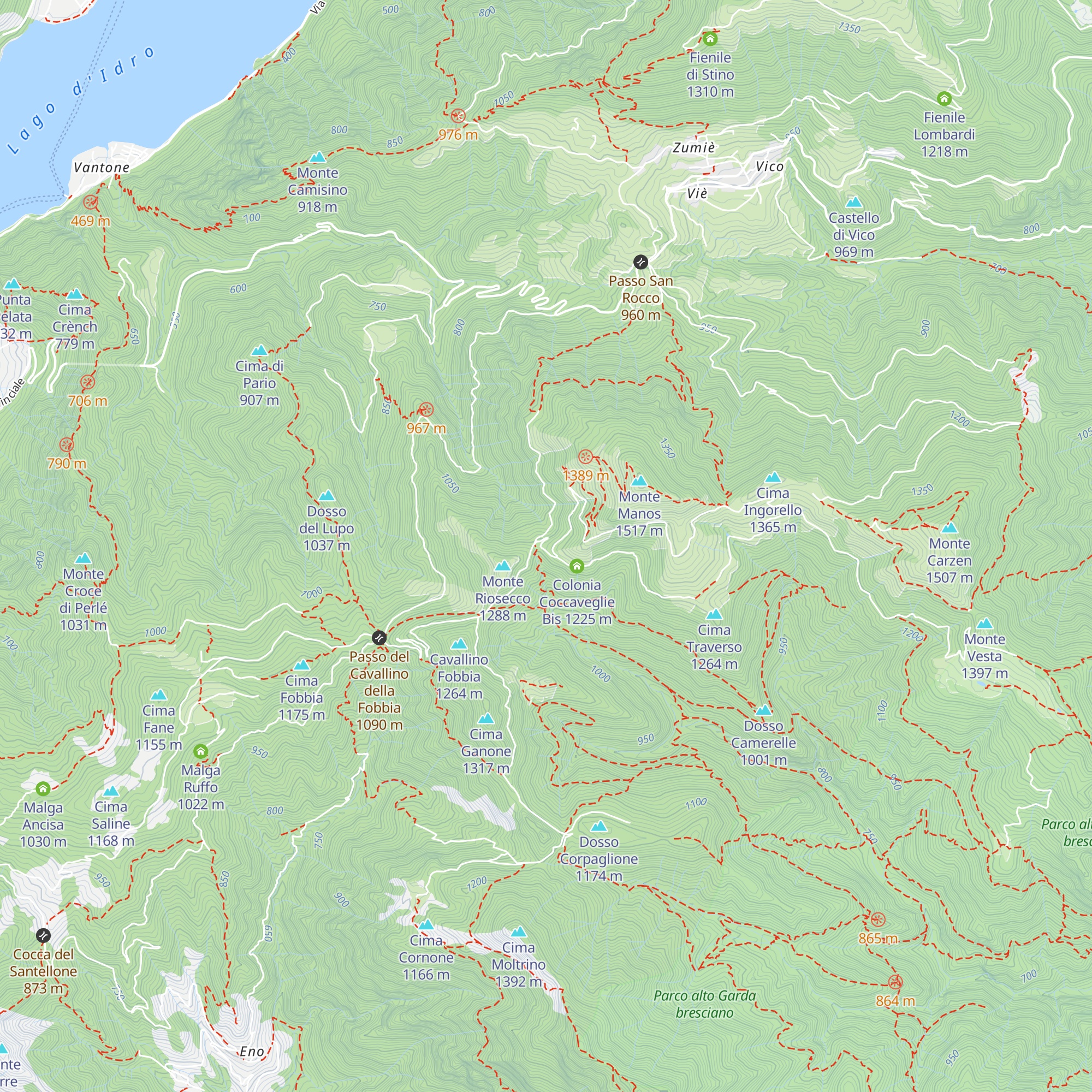 Colonia di Coccaveglie map