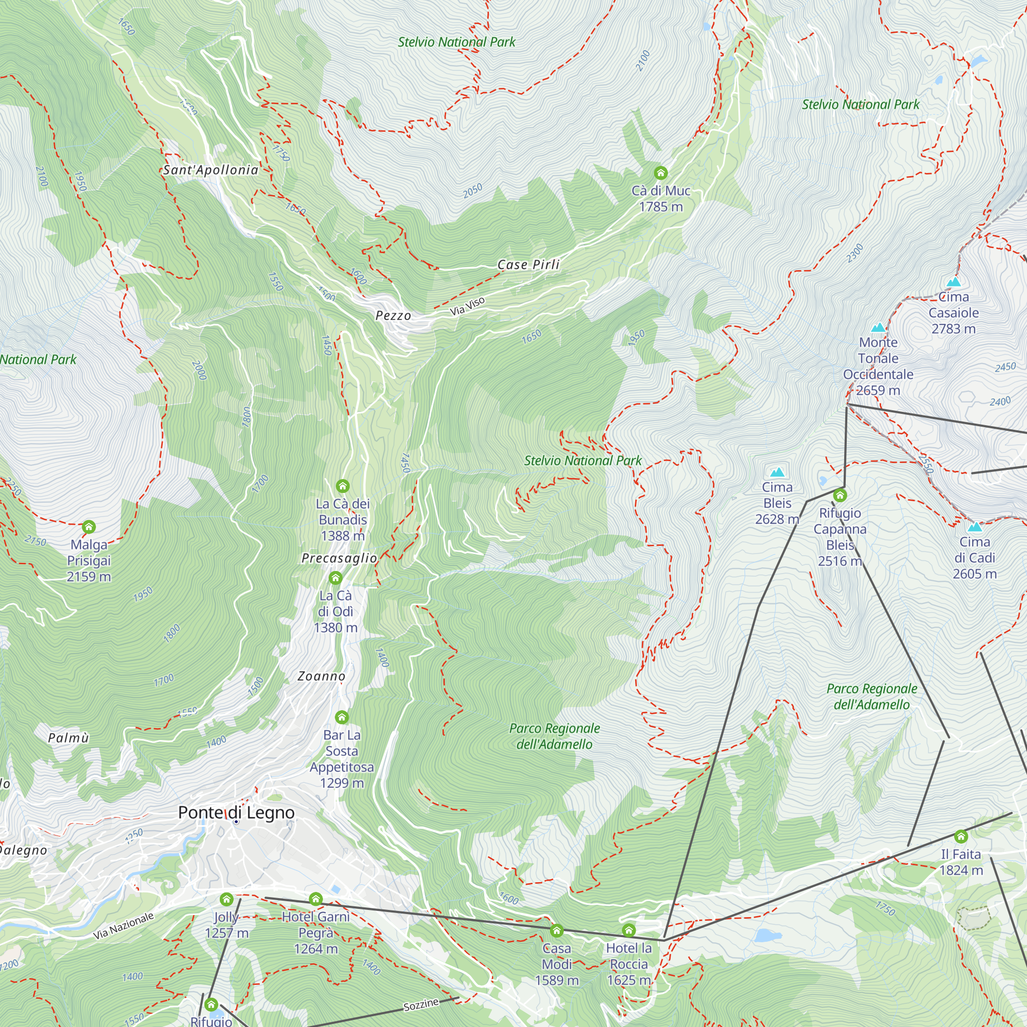 Baitello di Meda map