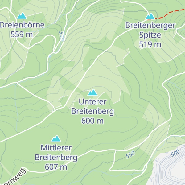 Map of Unterer Breitenberg