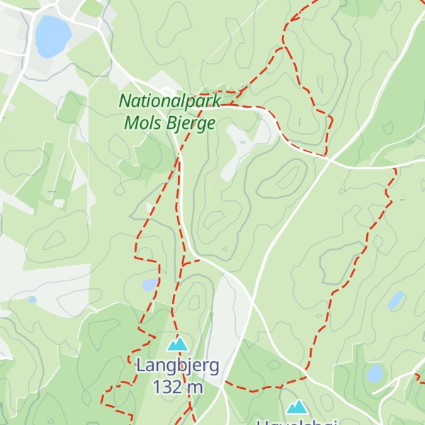 Map of Låddenbjerg