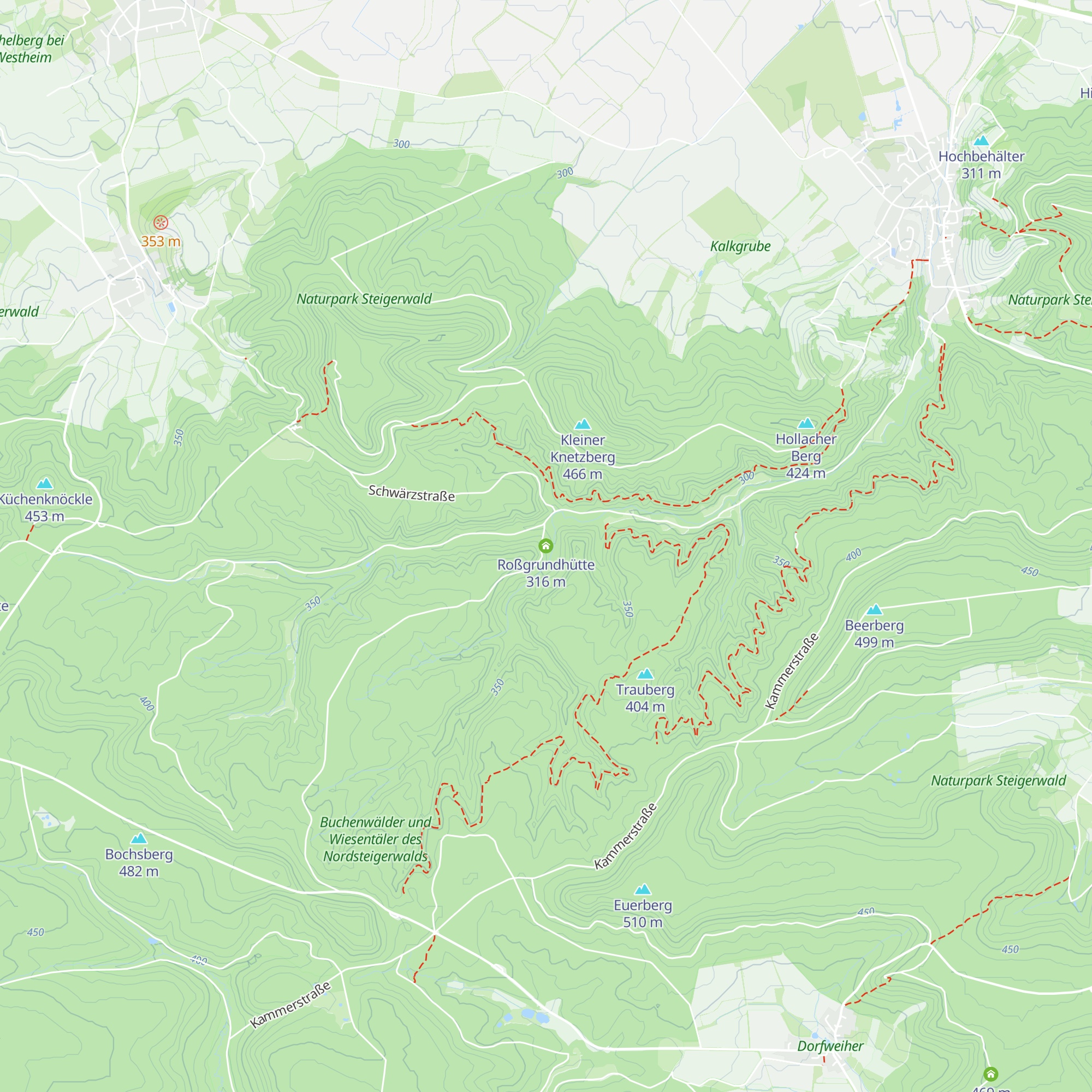 Roßgrundhütte map