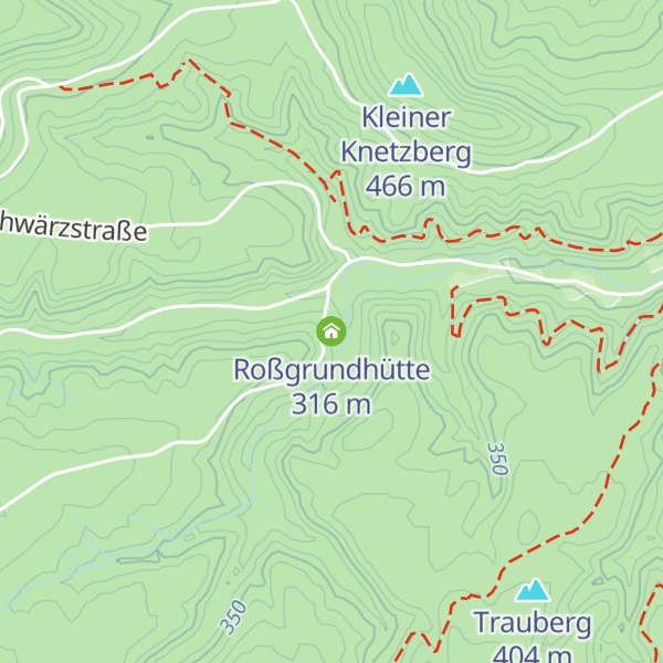 Map of Roßgrundhütte