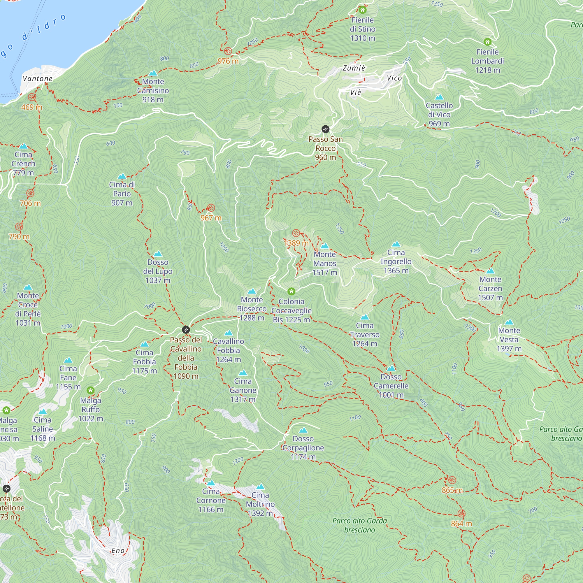 Colonia Coccaveglie Bis map
