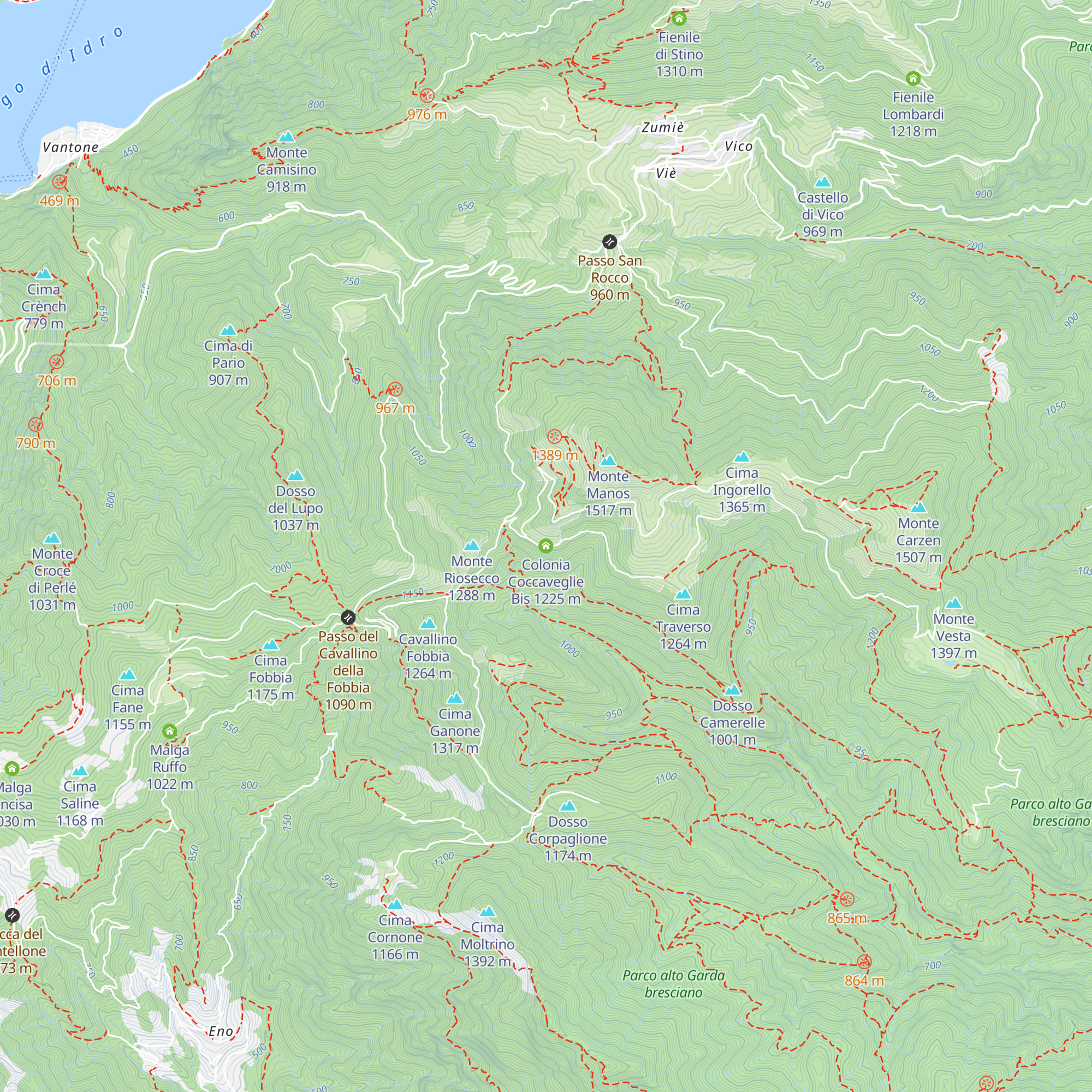 Colonia Coccaveglie Bis map
