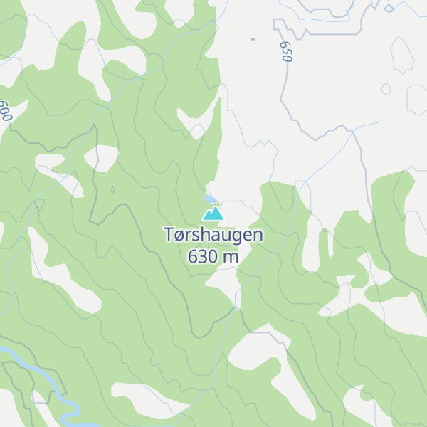 Map of Tørshaugen