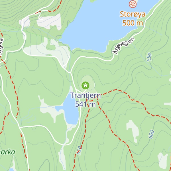 Map of Trantjern